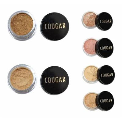 Cougar Beauty Mineral Makeup 8pc Starter Kit (Medium)