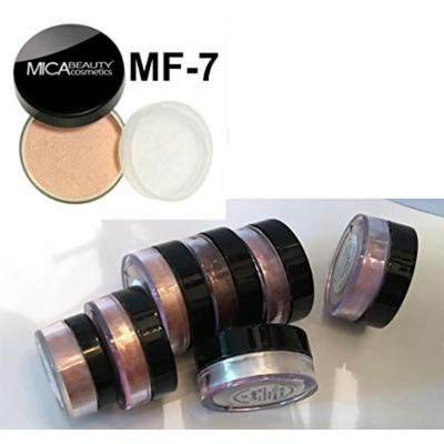 Bundle 8 Items: Mica Beauty Mineral Foundation +7 Eye Shimmer Nude Itay Mineral Cosmetics (MF-7 LADY GODIVA)