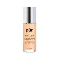 Pur Minerals Light Tan 4-in-1 Liquid 14 Hour Wear Foundation ,1 oz -30 g (Pack of 2)