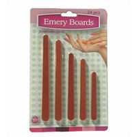 Emery Boards 5 Sizes 24ct, Case of 36