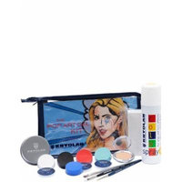 Kryolan The Pop Art Gal Costume Makeup Kit 3009/01