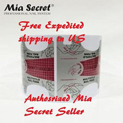 Mia Secret Nail Form for Professional Nail System Stiletto (Multystilo 500pc) FREE EXPEDITED SHIPPING