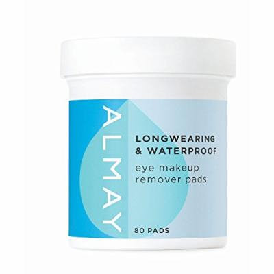 Almay Gentle Eye Makeup Remover Pads, 2 pk./80 ct. (pack of 6)