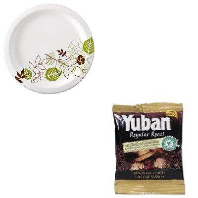 KITDXEUX9WSPKYUB866550 - Value Kit - Yuban Regular Roast Coffee (YUB866550) and Dixie Pathways Mediumweight Paper Plates (DXEUX9WSPK)
