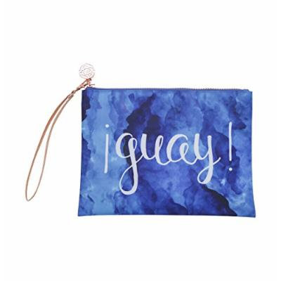 Flight 001 Women's Coated Canvas Travel Pouch, Blue
