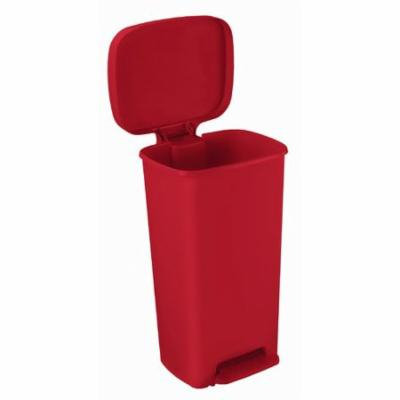 Brewer 13 Gallon Step-On Plastic Trash Can