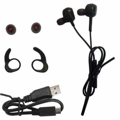 Jabra ROX Wireless Black In-Ear Headset Bluetooth w/ Earwings Gels (Refurbished)