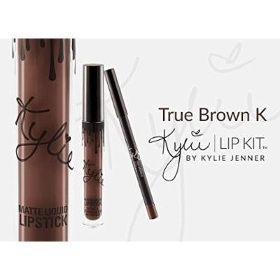 Kylie Jenner Metal Matte True Brown K Lipstick - Mini Lip Gloss
