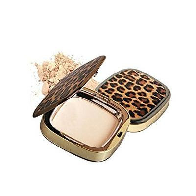 Hope Girl Sleek and Satin Powder Pact Ledpard Case, 13 Gram