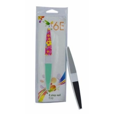 6E 4 Step Nail File Pack of 3