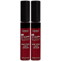 HIP High Intensity Pigments Shine Struck Liquid Lipcolor TURBULENT #360 (PACK OF 2 SEALED TUBES)
