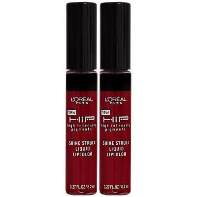 HIP High Intensity Pigments Shine Struck Liquid Lipcolor TURBULENT #360 (PACK OF 2 SEALED TUBES)