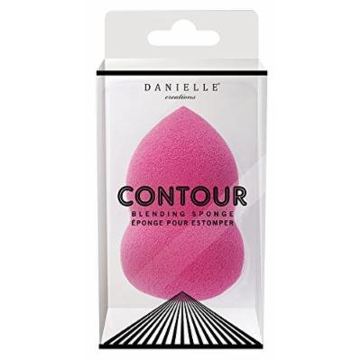Danielle Enterprises Latex-Free Contoured Beauty Blender Makeup Sponge, Pink