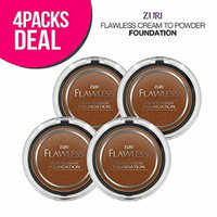 Zuri Flawless Cream to Powder Foundation - Sandstone (Pack of 4)