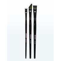 Kryolan 3990 Modern Art Makeup Brush Set (3 Brushes)