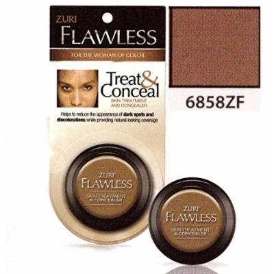 Zuri Flawless Treat & Conceal Skin Treatment & Concealer - Ebony (Pack of 6)