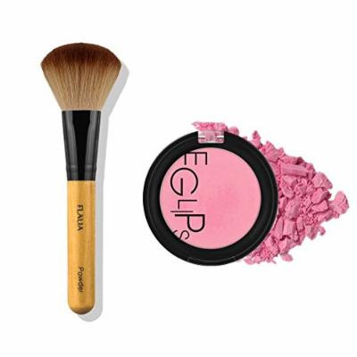 Eglips Apple Fit Blusher and Flalia Premium Modern Brush SET Pure Pink + Choco Brush