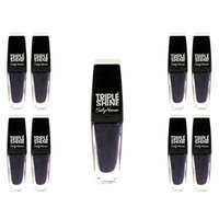 Lot of 9 Sally Hansen Triple Shine Nail Color, Deep End, 0.33 Ounce