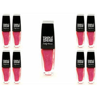 Lot of 9 Sally Hansen Nail Color, Flame On, 0.33 Ounce