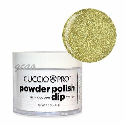 Cuccio Dip Gold w/ Rainbow MICA 1.6 Oz #5565