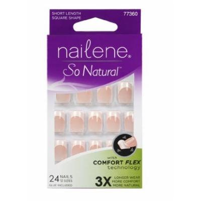 Nailene So Natural Everyday Nails Natural Look Short Pink by Nailene