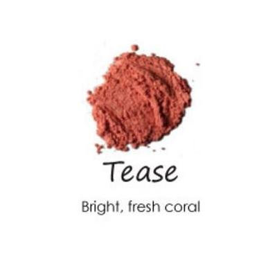 Cheeky Cosmetics Natural Mineral Powder Blush Tease - Bright Coral