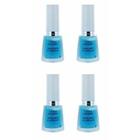 Revlon Cuticle Softener, 0.5 Fluid Ounce (4 Pack) + FREE LA Cross Tweezers 71817