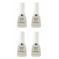 Revlon Extra Life No Chip Top Coat Nail Care, 0.5 Fl Oz (4 Pack) + FREE LA Cross Blemish Remover 74851