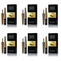 Long Lashes Forever, Eyelash Enhancing Serum, 4 ml (Pack of 6) + FREE Curad Dazzle Bandages 25 Ct