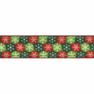 Country Brook Design® 1 Inch Christmas Wish Ribbon Leash - 2 Feet