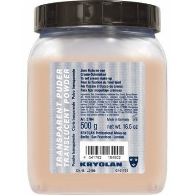 Kryolan 5704 Translucent Powder 500g (10 colors) (TL 9)