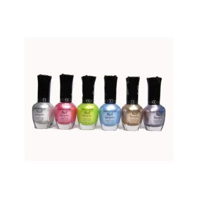 Kleancolor - 6 Awesome Nail Lacquers - Set 6 by mad4cosmetics