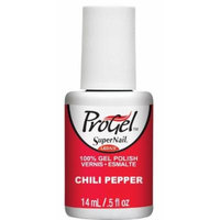 Supernail Progel Nail Lacquer, Chili Pepper, 0.5 Fluid Ounce by Super Nail