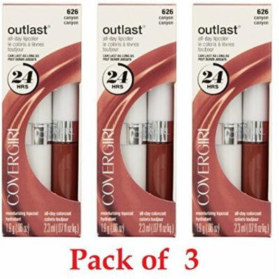 CoverGirl Outlast All Day Two Step Lipcolor, Canyon 626 by COVERGIRL
