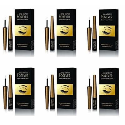 Long Lashes Forever, Eyelash Enhancing Serum, 4 ml (Pack of 6)