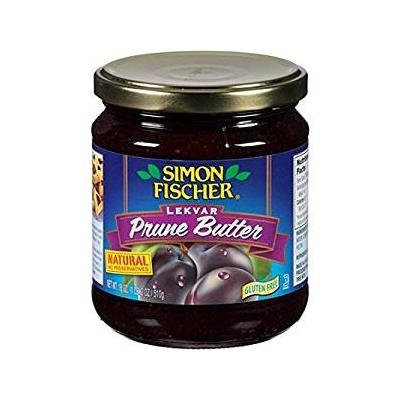 Simon Fischer Lekvar Prune Butter Gluten Free 18 Oz. Pack Of 3.