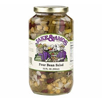 Jake & Amos Four Bean Salad 32 Oz. (2 Jars)