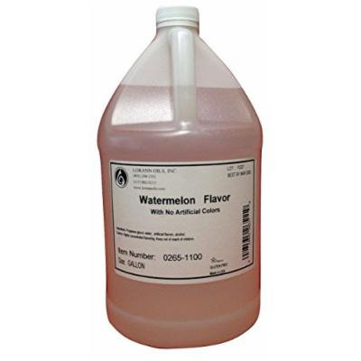 Lorann Watermelon (no color added) Super Strength Flavors One Gallon