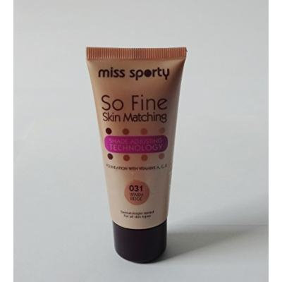Miss Sporty so Fine Skin Matching Foundation 031 Warm Beige X3
