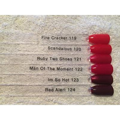 Hand & Nail Harmony Gelish RED MATTERS 6pc Holiday 2015 Gel Polish Collection
