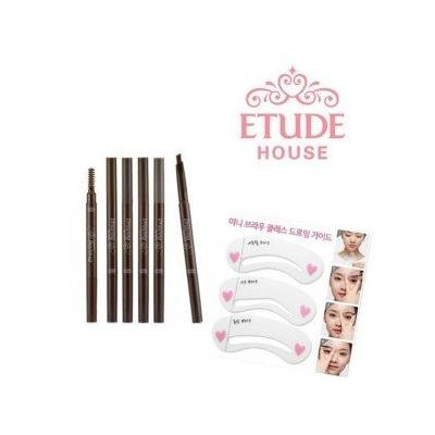 Etude House Drawing Eye Brow, No.1 Dark Brown, 0.2 Ounce(5Pcs)