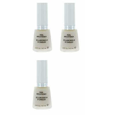 Revlon Nail Brightener Base Coat (3 Pack) + FREE LA Cross Tweezers 71817