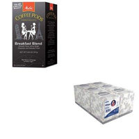 KITKIM21271MLA75421 - Value Kit - Melitta One:One Coffee Pods (MLA75421) and KIMBERLY CLARK KLEENEX White Facial Tissue (KIM21271)