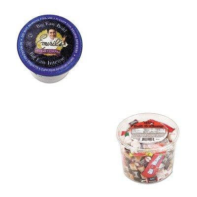 KITOFX00013TWCPB4137 - Value Kit - Timothy's World Coffee Emeril's Big Easy Bold Coffee K-Cups (TWCPB4137) and Office Snax Soft amp;amp; Chewy Mix (OFX00013)