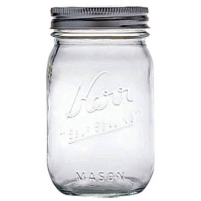Hearthmark Llc Jarden Home Kerr Regular Mouth-Pint Jar, 12-Pack