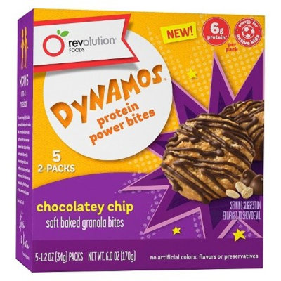 Revolution Foods® Dynamos Chocolatey Chip Protein Power Bites 6 oz