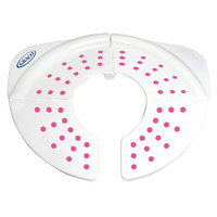 Graco Travel Folding Potty, White/Pink