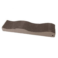 Wave Corrugated Cat Scratching Board Pad Scratcher Toy 43 x 12 x 4.5cm