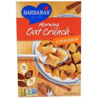 Barbaras Barbara's Bakery, Morning Oat Crunch Cereal, Cinnamon, 14 oz