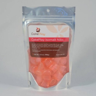CakePlay Isomalt Nibs One 7-Oz Pack - Pink